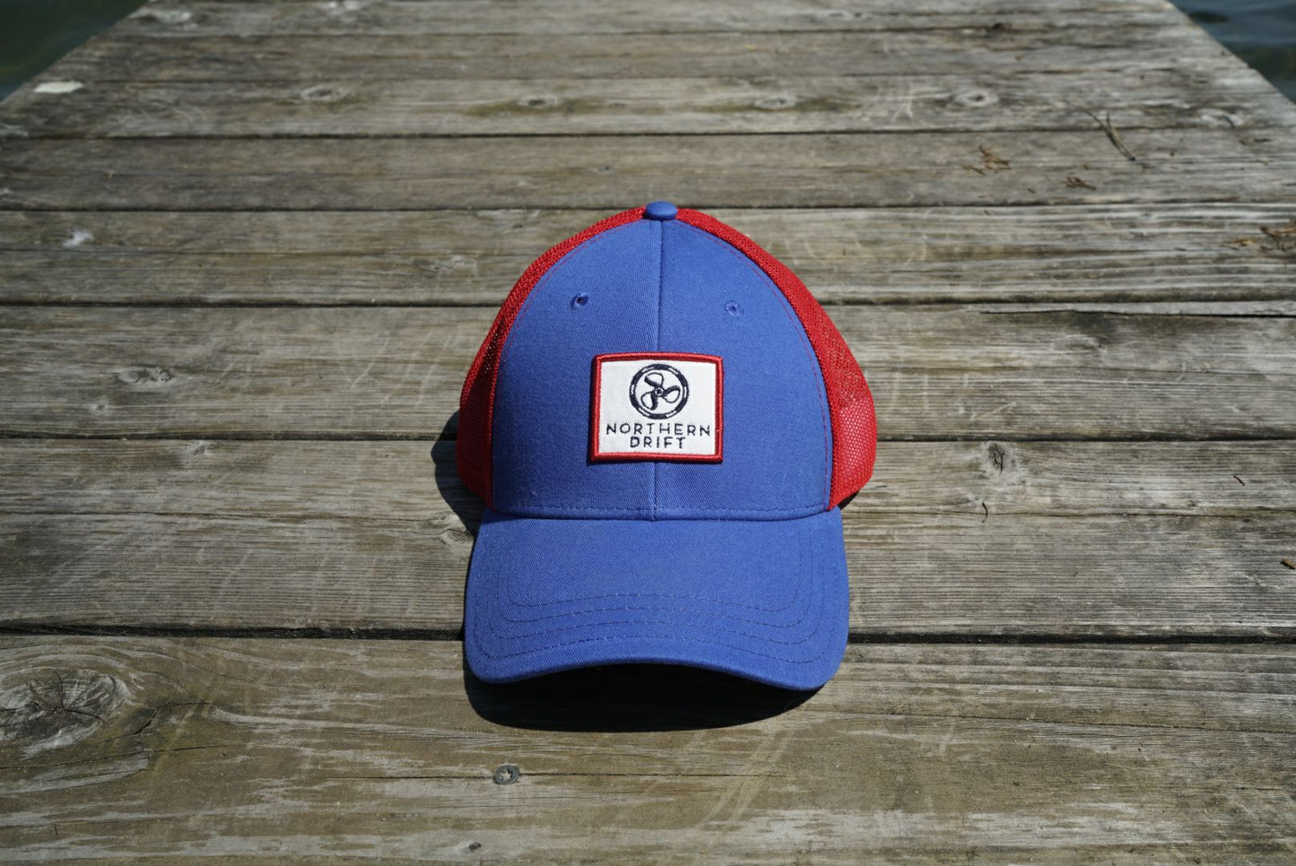 Royal/Red Classic Trucker Hat