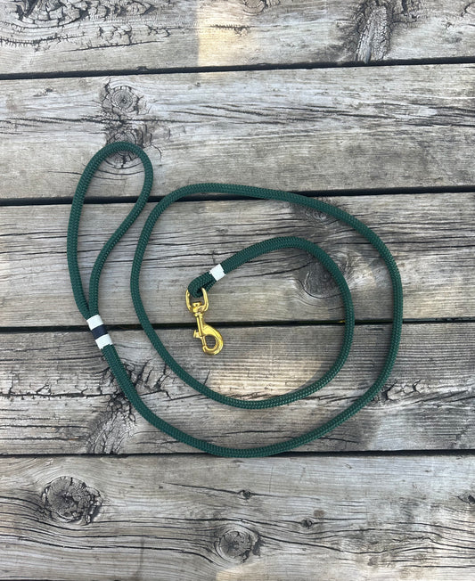 Hunter Green/Navy Dog Leash