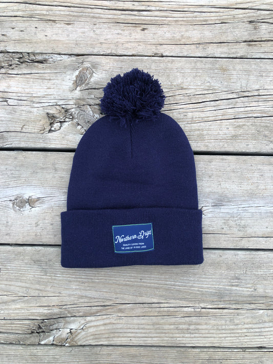 Signature Knit Beanie - Navy