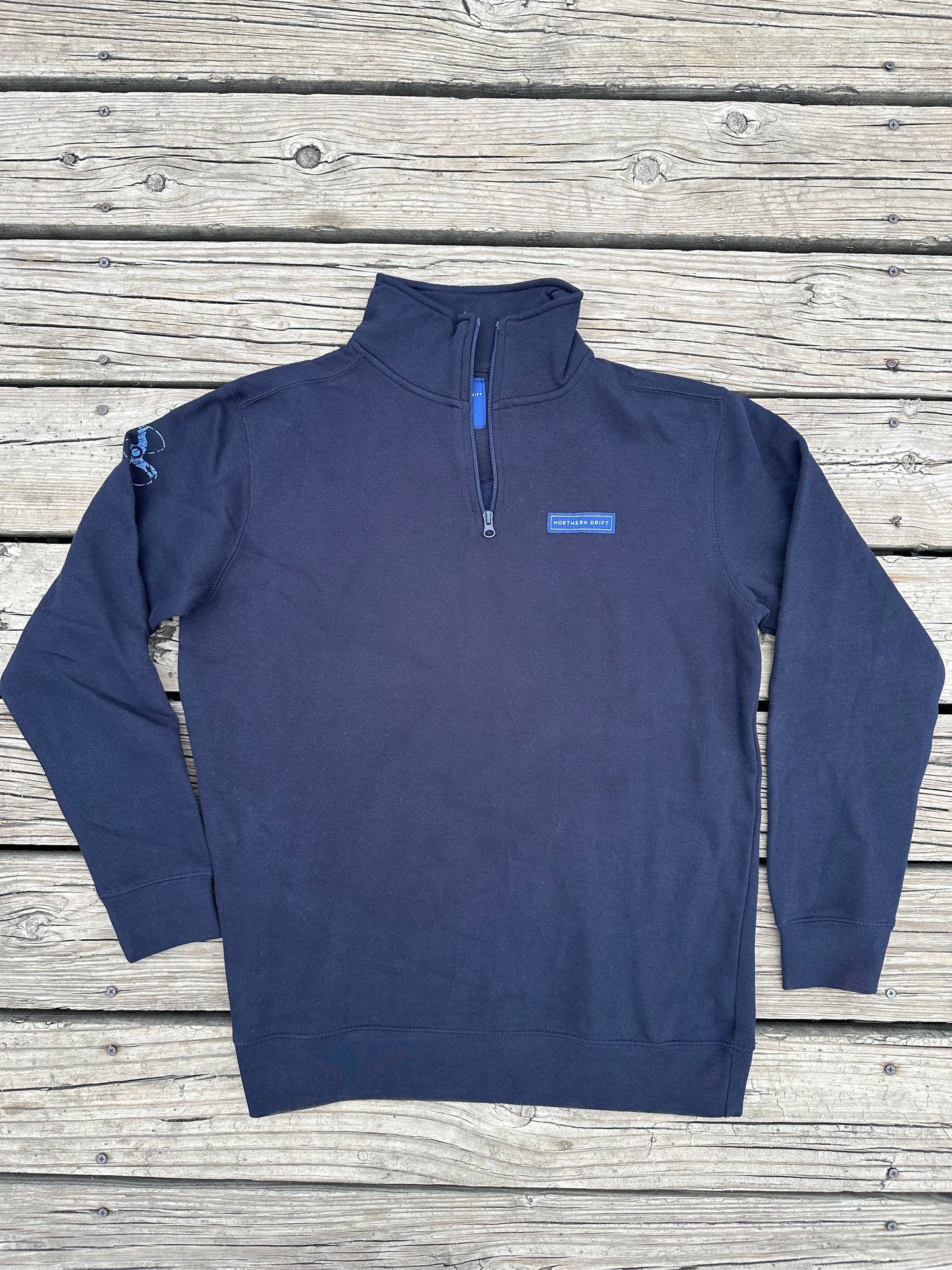 Navy Vermilion Quarter Zip