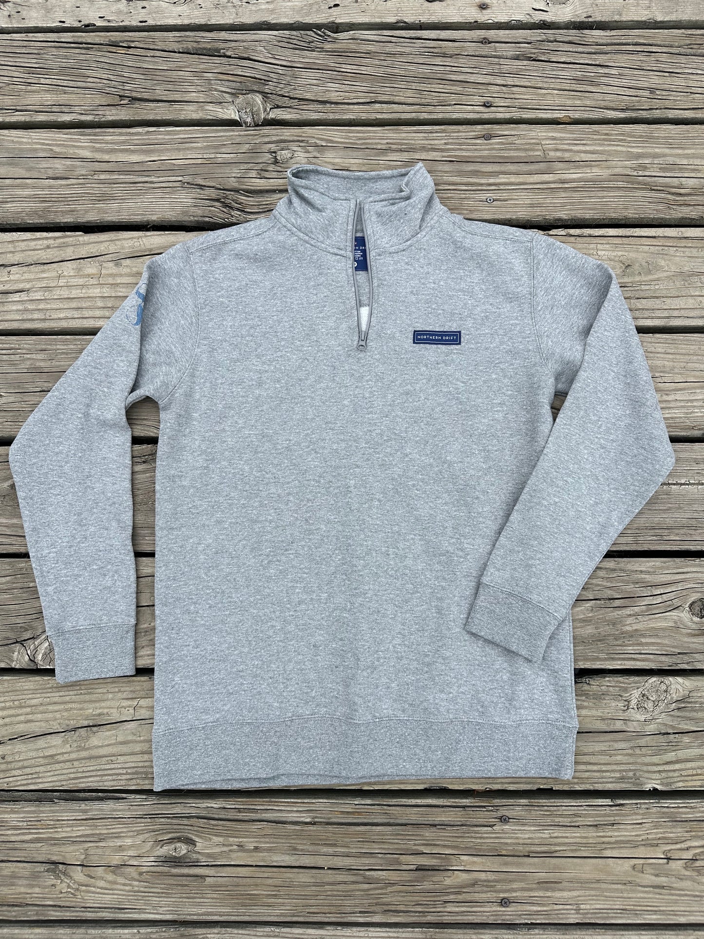 Grey Vermilion Quarter Zip