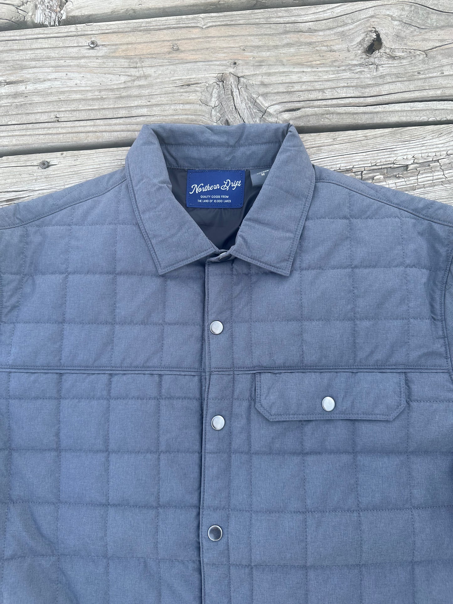 Quilted Shirt Jacket