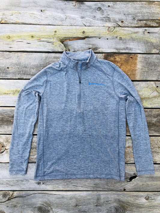 Performance 1/4 Zip - Heather Grey