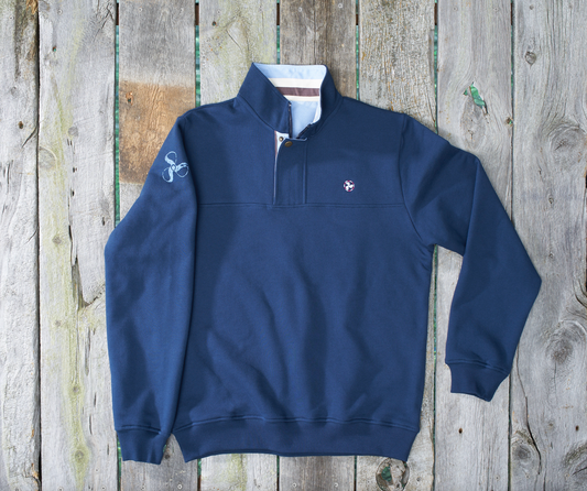 Navy Mackinac Quarter Zip