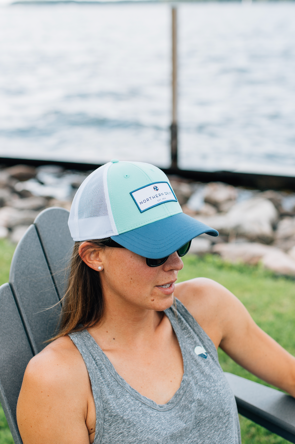 Classic Trucker Hat - Aqua