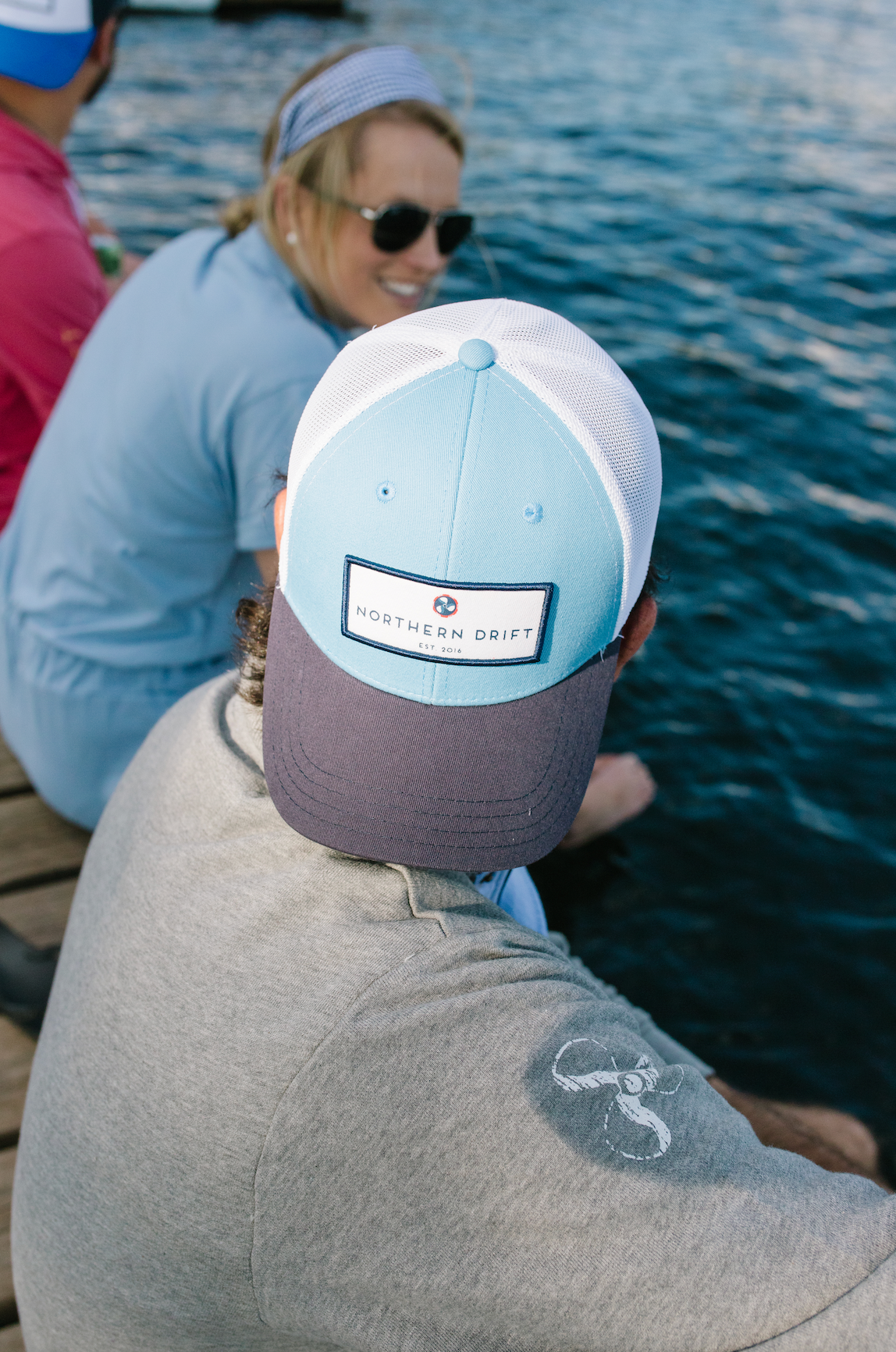 Classic Trucker Hat - Carolina/Navy