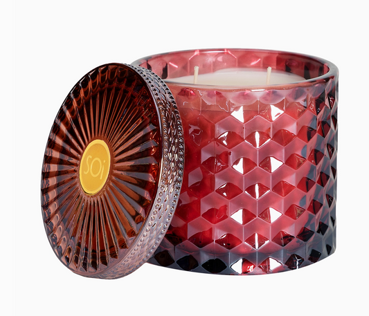 Hot Toddy Shimmer 2 Wick Candle by SOi Candle Company