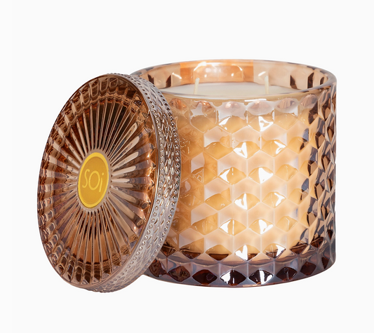 Hazelnut Macchiato Shimmer 2 Wick Candle by SOi Candle Company