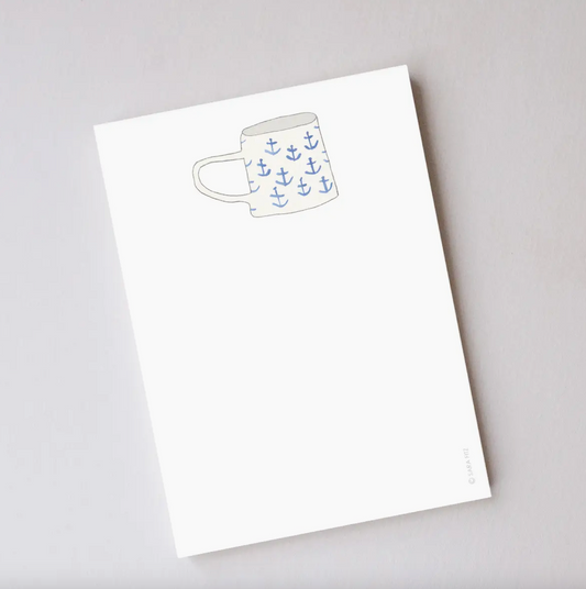 Favorite Mug Notepad by Sara Fitz