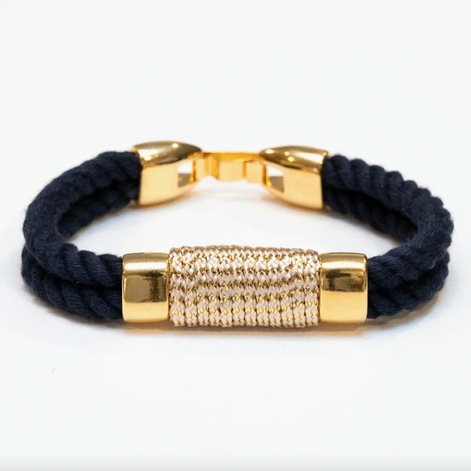 Gold Tremont Bracelet by Allison Cole