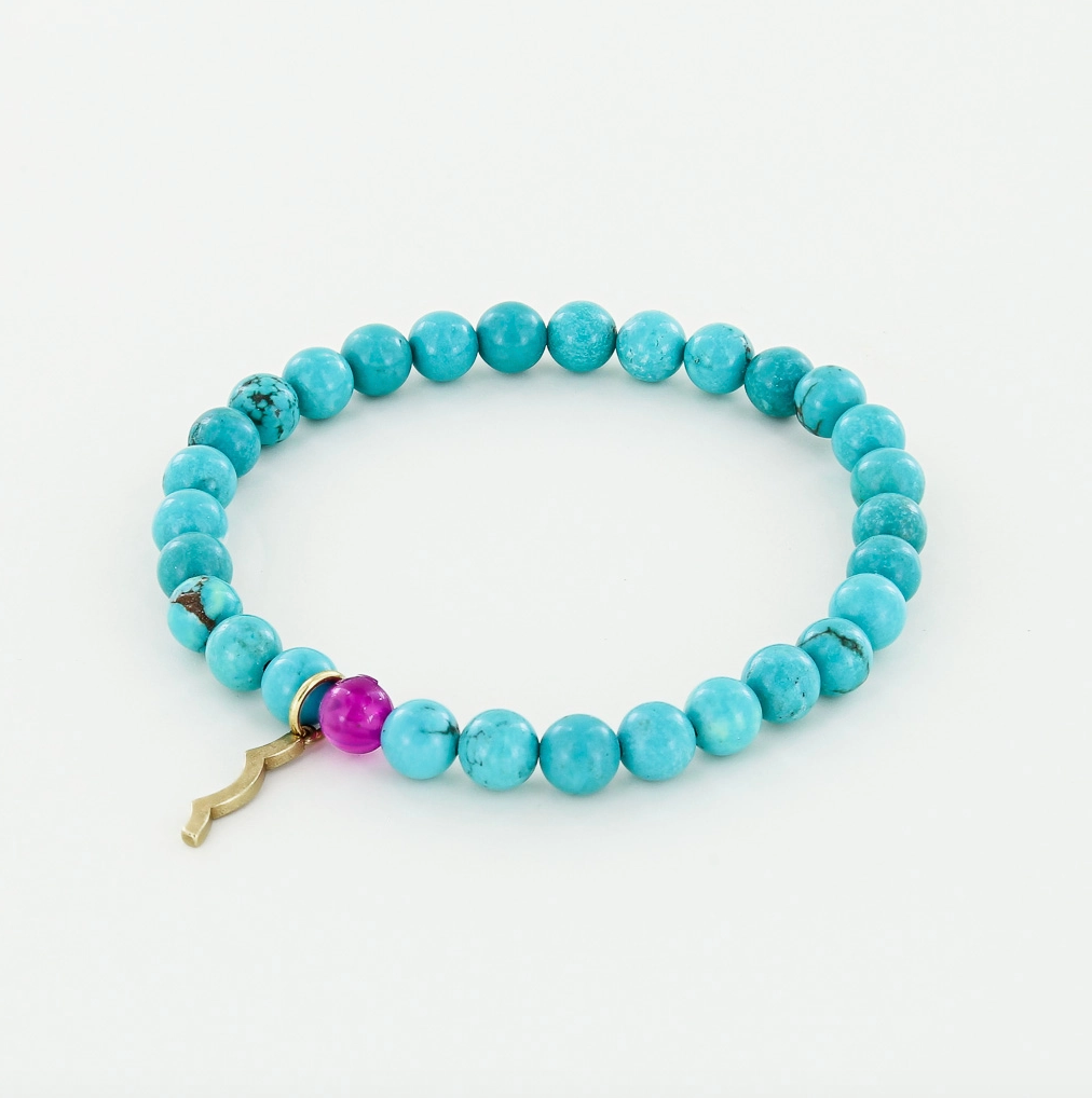 Turquoise Rayminder Bracelet by Sailormade